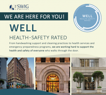 The Swig Company Announces Achievement of the WELL Health-Safety Rating for the Mills Complex in San Francisco